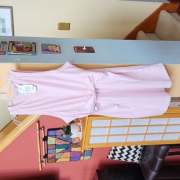 NWT L'Space Seaview mini dress in rose quartz medium - Picture 13 of 14